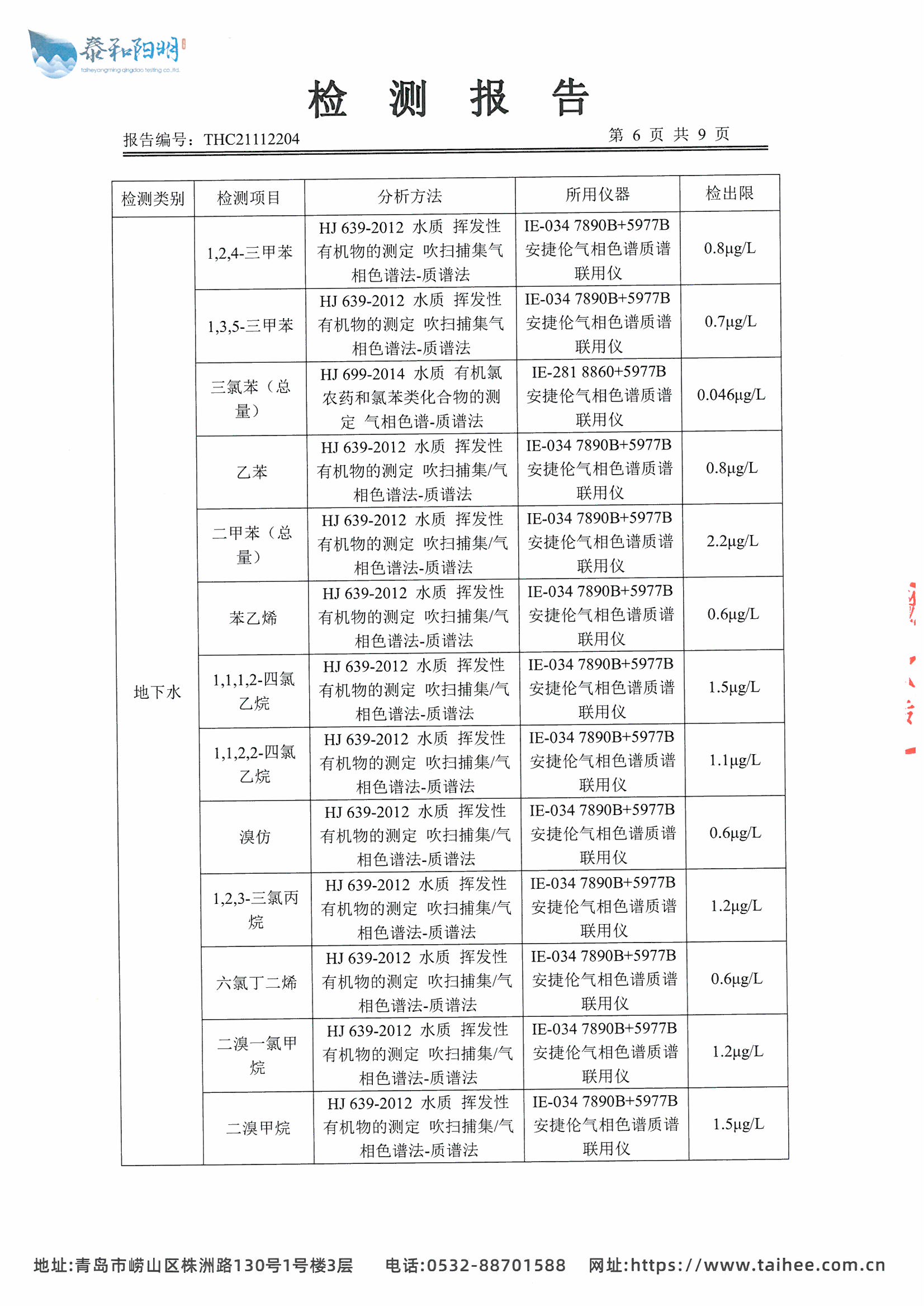 2021年地下水监测报告11月枯水期_页面_08