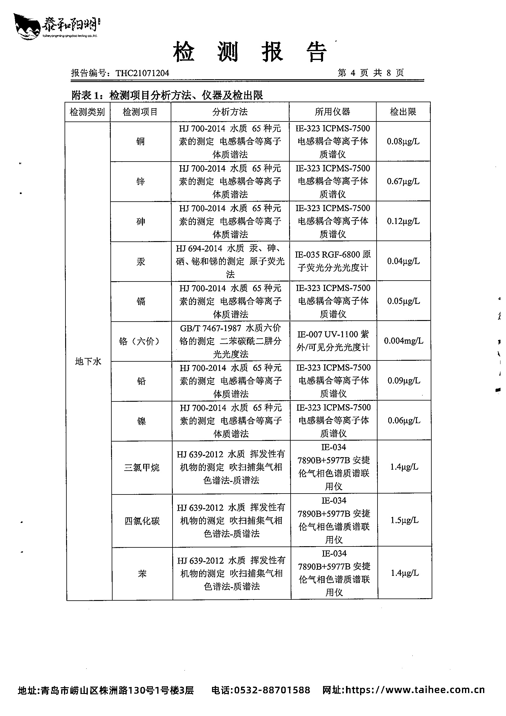 2021年地下水监测报告7月丰水期_页面_06