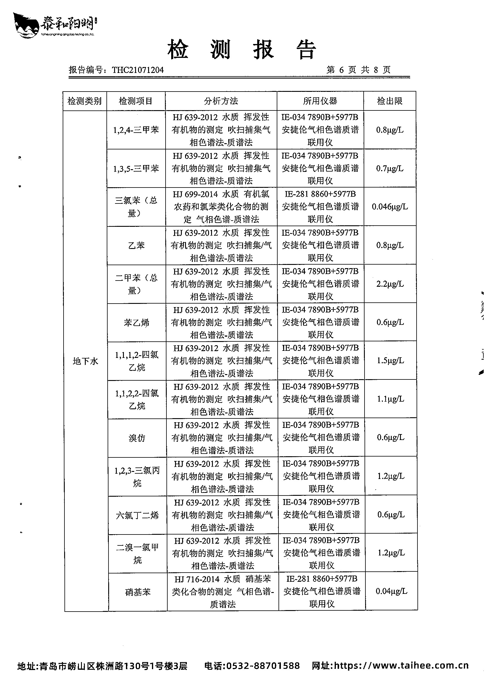 2021年地下水监测报告7月丰水期_页面_08